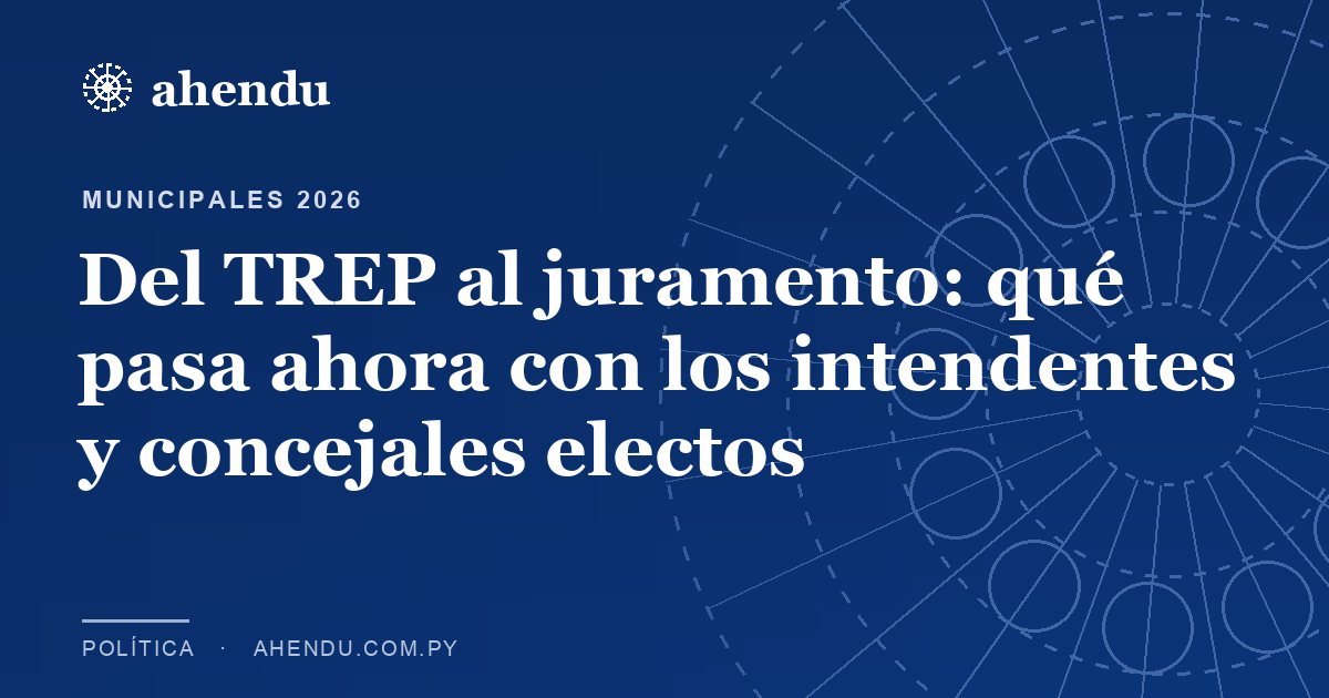 Del TREP al juramento: qué pasa ahora con los intendentes y concejales electos